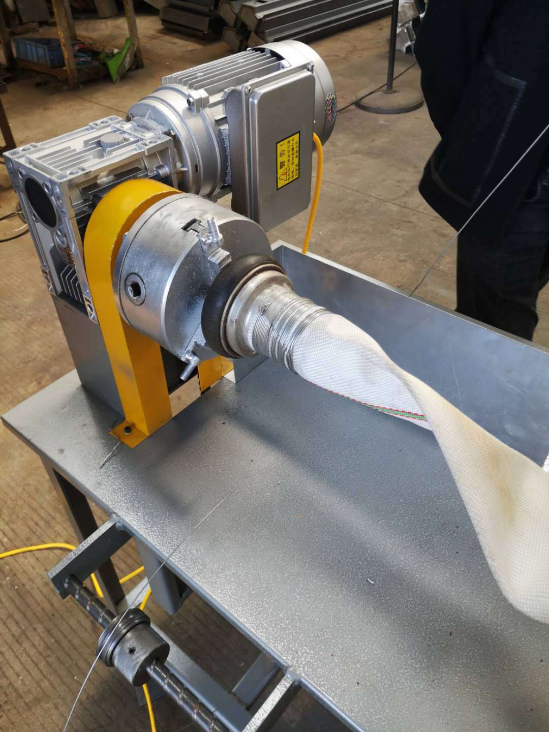 厂家生产 消防扎水带机器 快速扎带机 水带快速扎接口机器