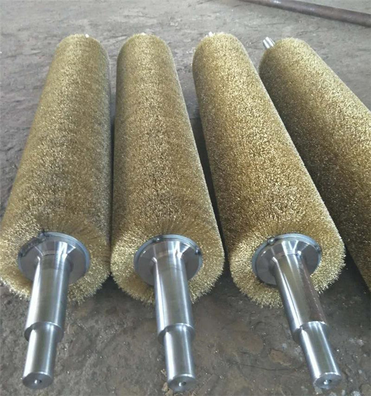 供应木地板拉丝机钢丝刷辊 /抛光钢丝刷辊 /除锈钢丝刷辊
