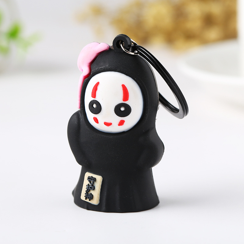 2406 Creative Cute Claw Bead Necklace Keychain Cartoon 3d Doll Automobile Hanging Ornament Women's Bag Hanging Ornament Wholesale