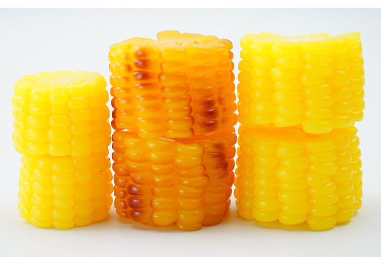 春夏秋冬假玉米段食品模型仿真玉米段展示摆件模型仿真玉米段模型