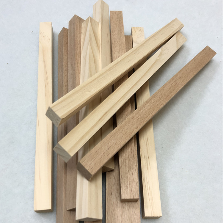 厂家货源小木条 雪糕棒 小木棒 方形木棍 小木方 可来图来样定做