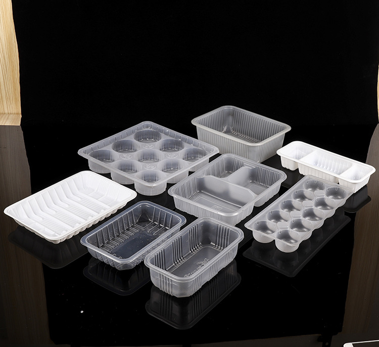 厂家供应吸塑餐盒 pp四格吸塑餐盒 一次性pp餐盒 打包吸塑盒
