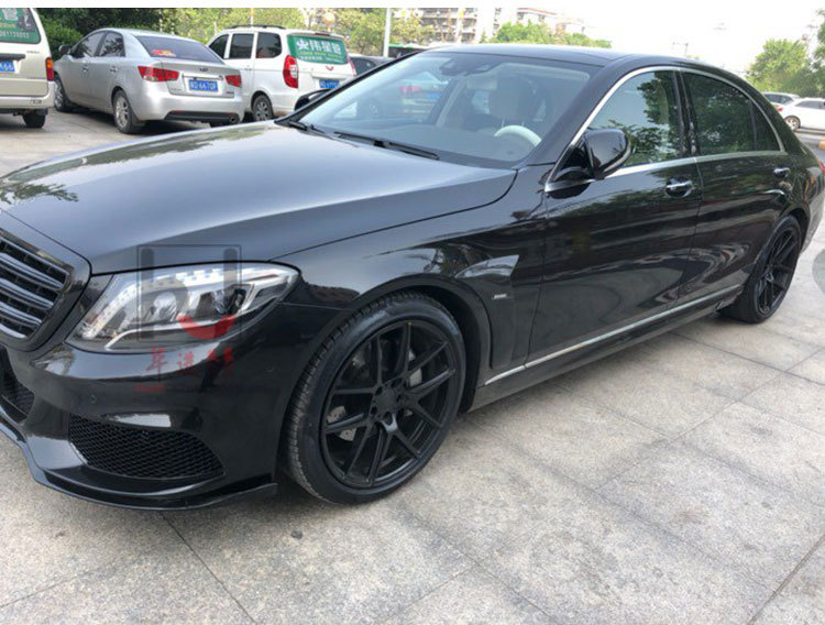 奔驰w222 s级 brabus 巴博斯 大包围 改装 前杠 中网 后杠 叶子板