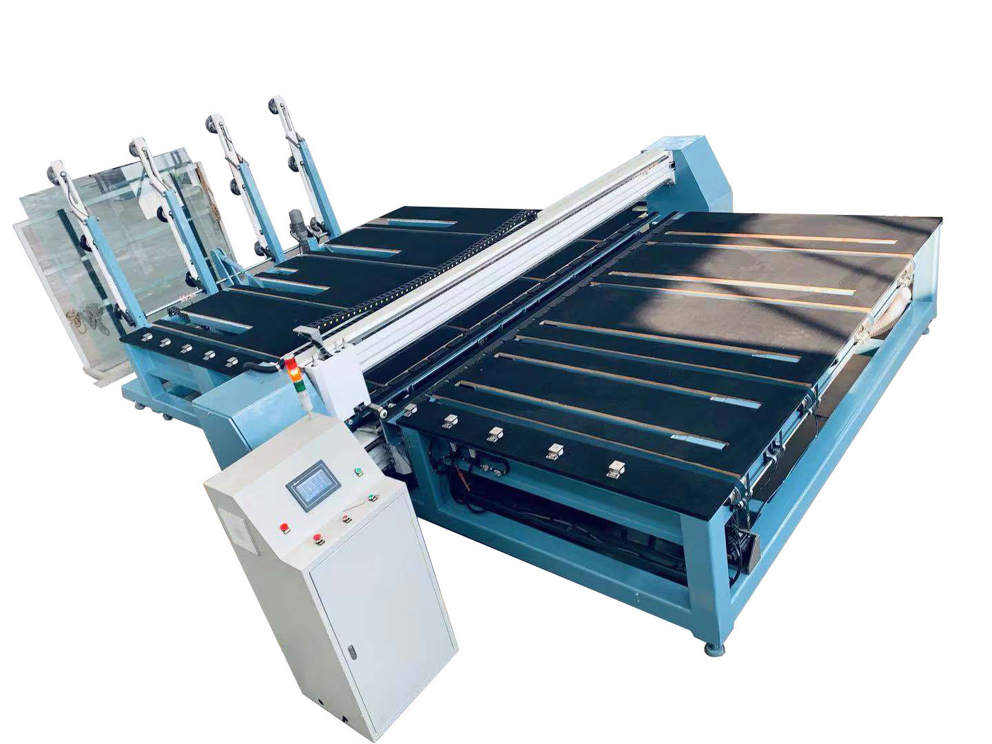 全自动夹胶玻璃切割机full-automatic laminated glass cutting