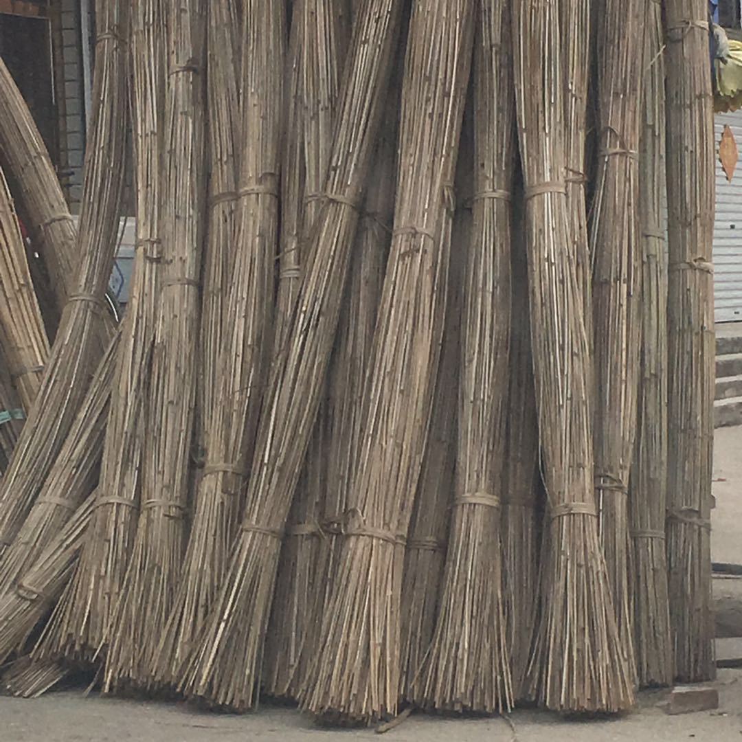 低价批发花圈材料竹片竹竿竹芯0.5公分宽 伞架云洋殡葬用品批发