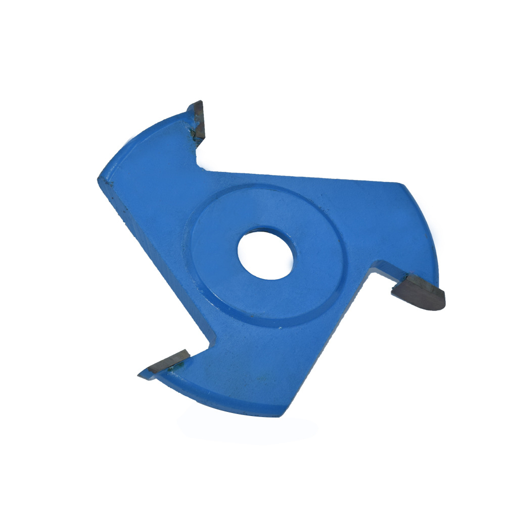 木工铲刀 木雕茶几茶桌三角铲刀雕刻刀角磨机打磨三叶铲刀盘根雕