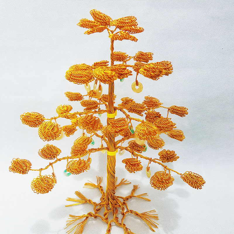 (网红树)铁丝挂件铁丝工艺品手工制作小饰品摆摊货源