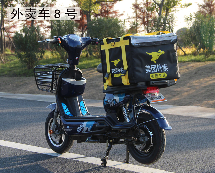 出口外卖8号长跑王电瓶车 送餐车厂家直销
