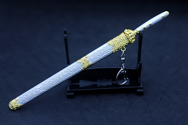 武器模型 蓝忘机 避尘剑 魏无羡 陈情令电视剧 武夷老祖 合金武器