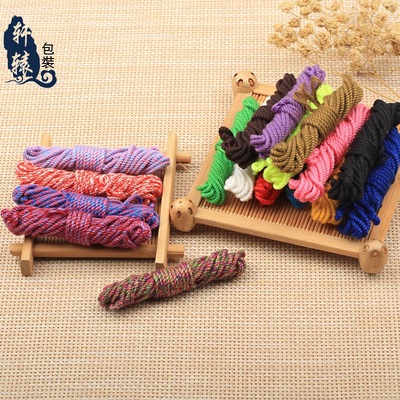 手搓棉线文玩手串星月金刚菩提常用穿线绳无弹力8号