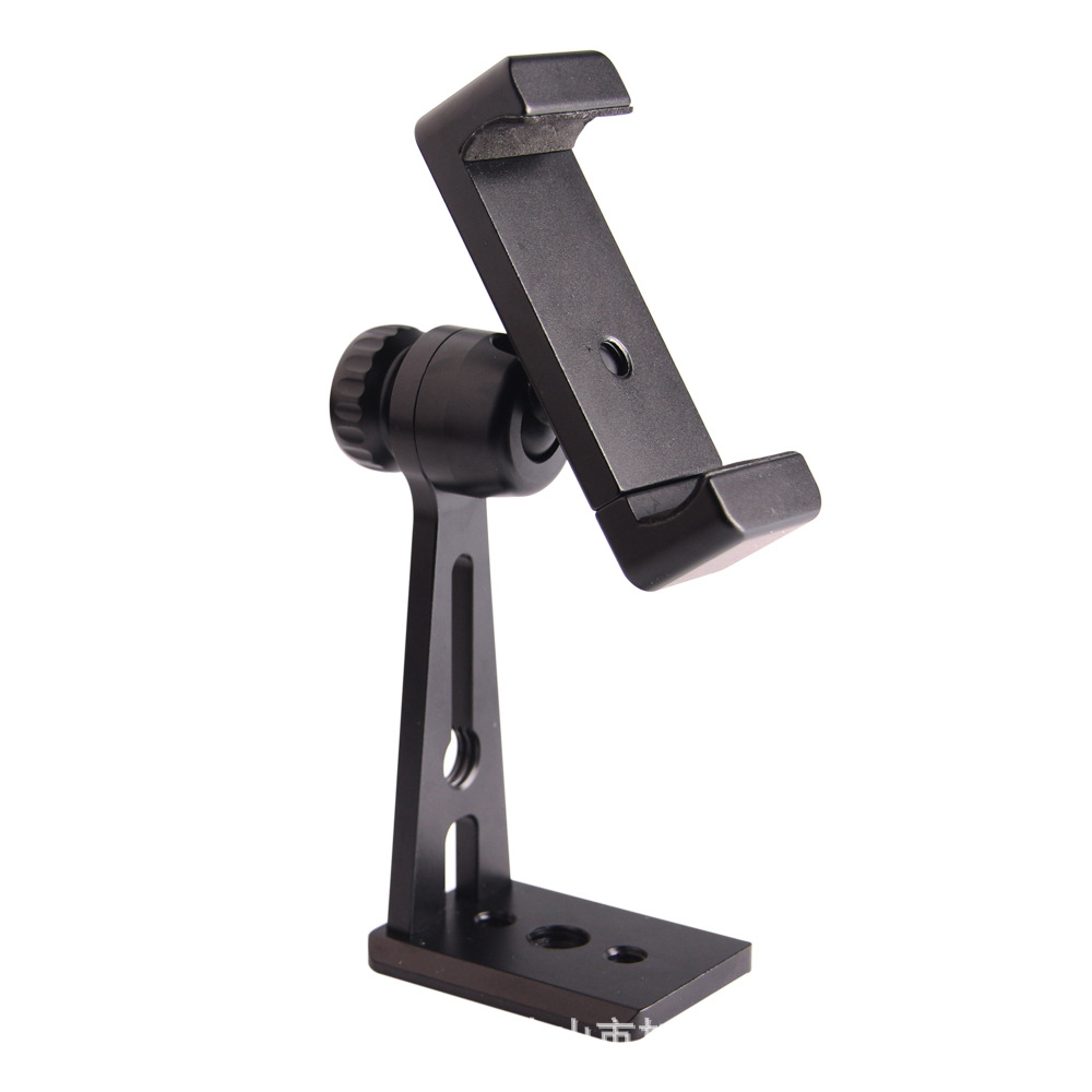 铝合金手机支架桌面夹懒人架多功能看电视直播通用手机支撑架c13