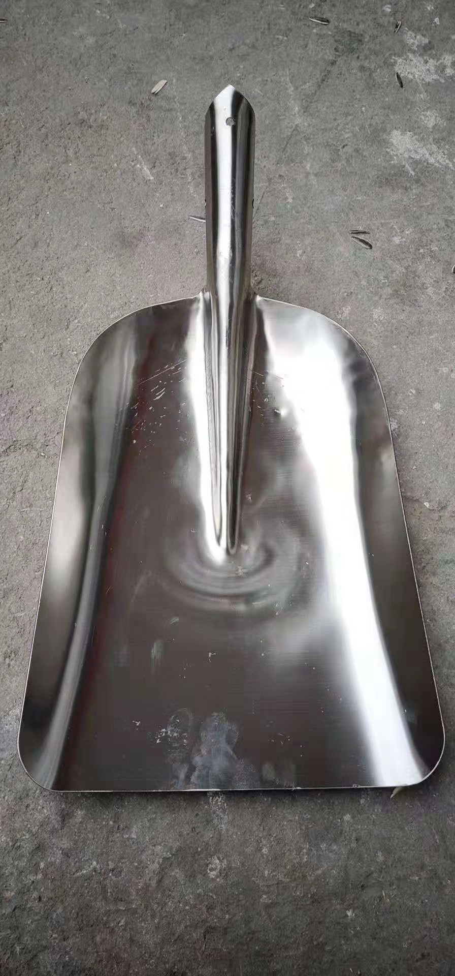 不绣钢煤锹 铁锹头 上菜锹 大铁锹不锈钢大板锨白钢锹