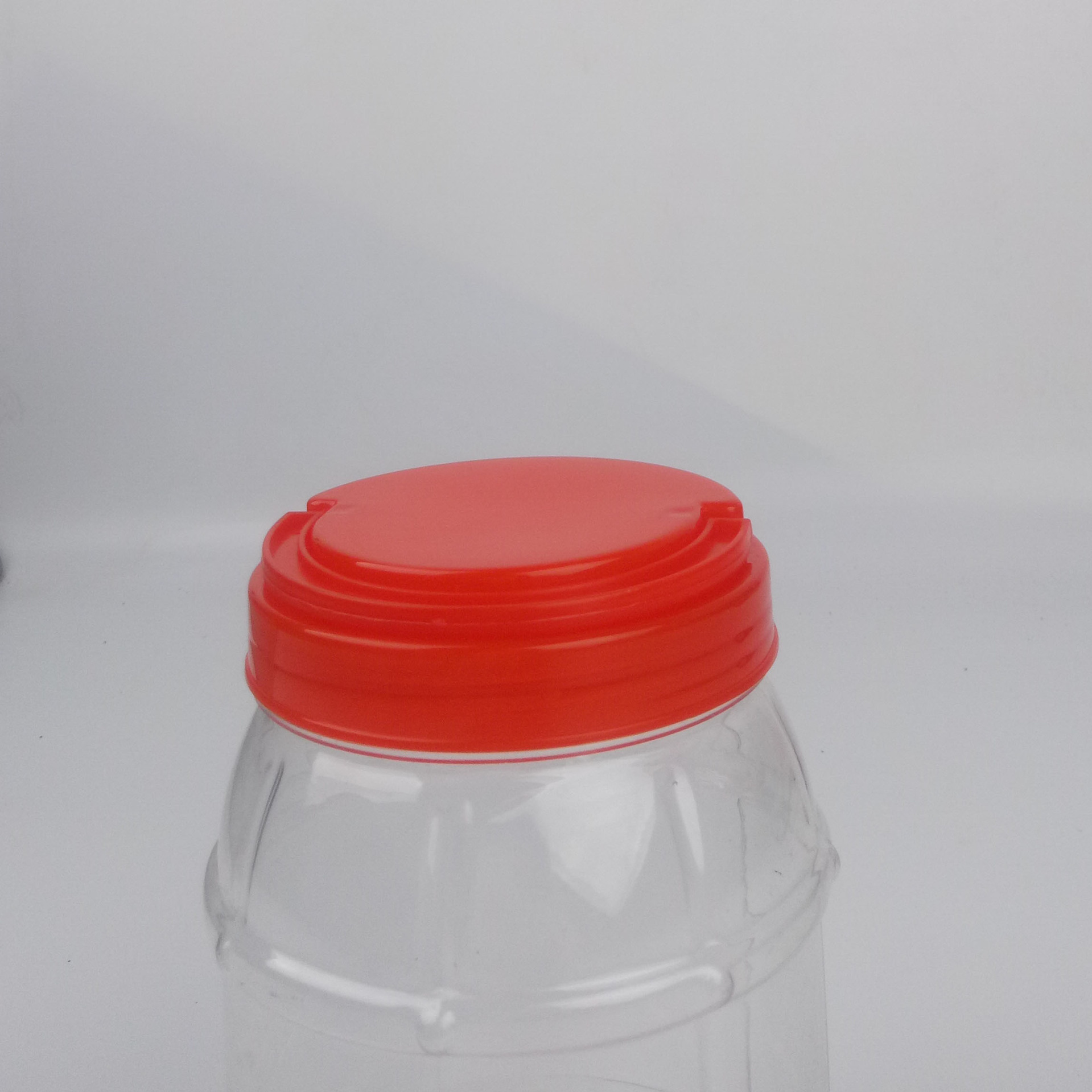 1l十三村矮圆瓶塑料瓶 剁辣椒 泡菜瓶萝卜干辣椒酱 调味酱 蜂蜜瓶