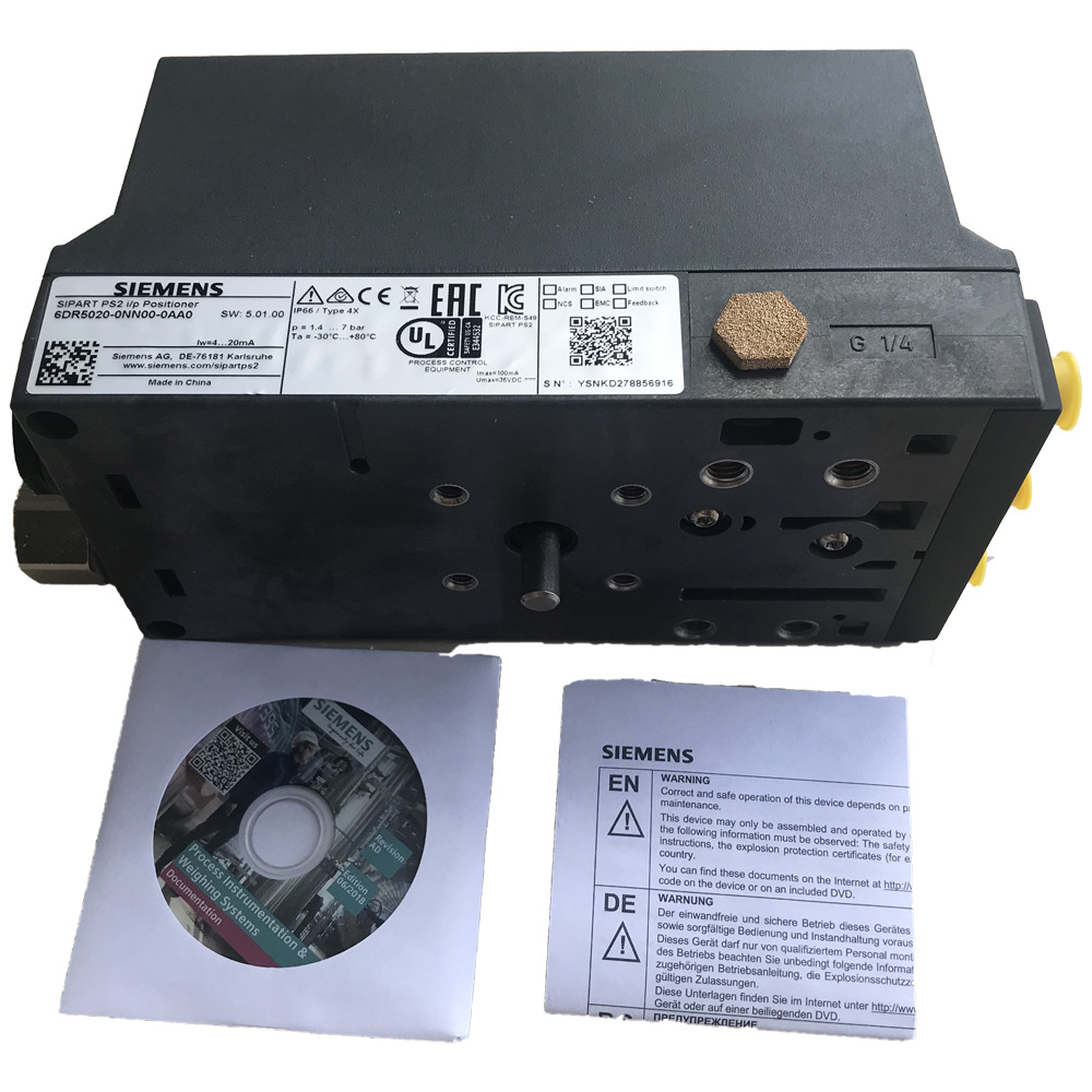 西门子sipart ps2 智能电气阀门定位器 6dr5020-0nn00-0aa0