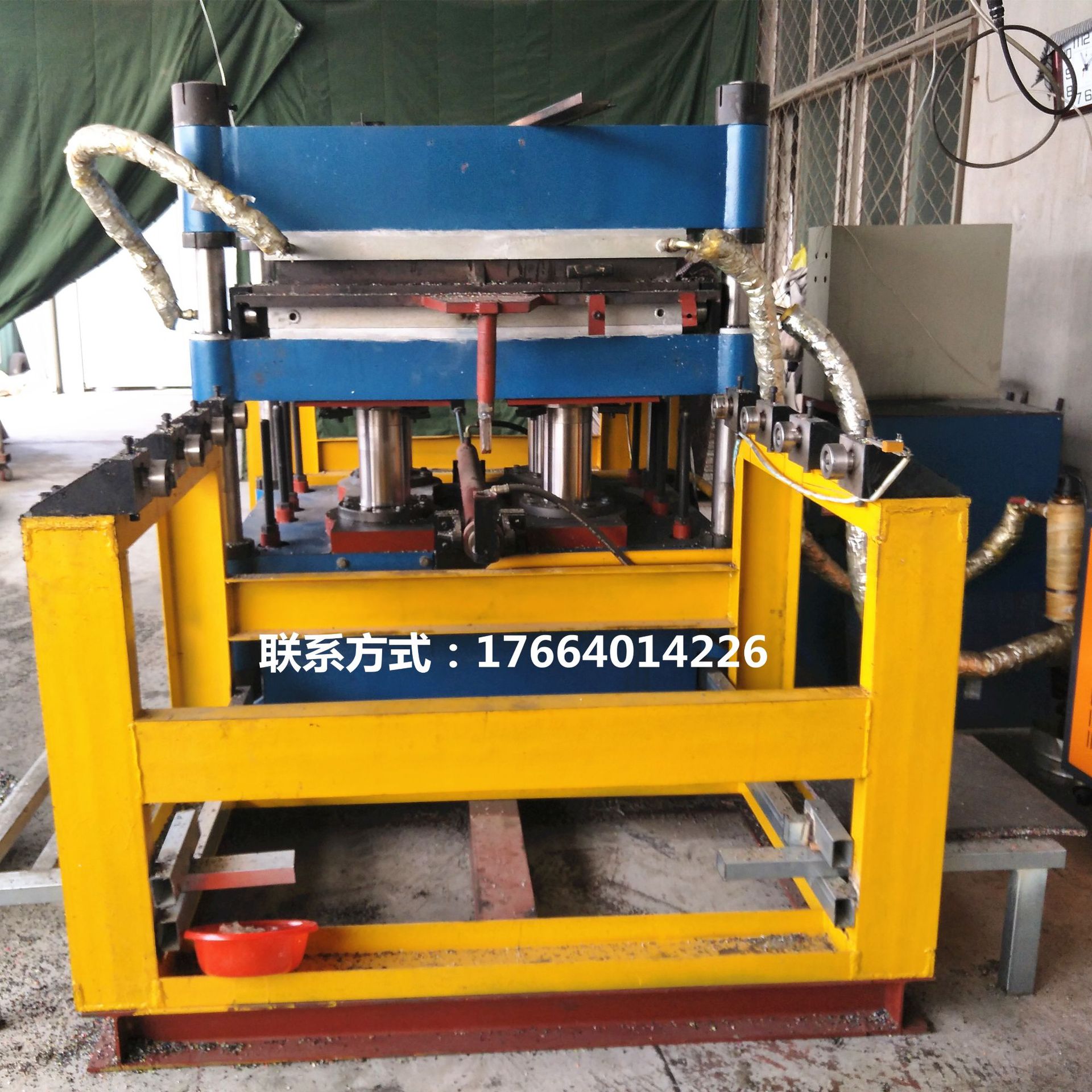 厂家供应自动开模推拉橡胶地砖热压机正方形地砖模具颗粒搅拌机