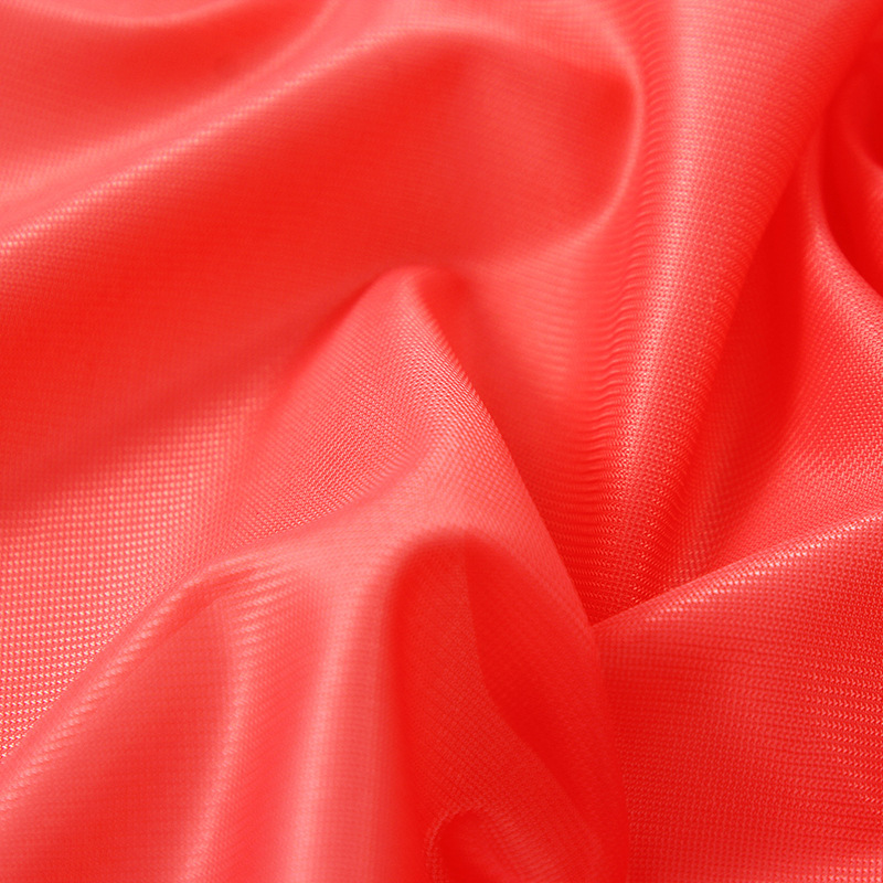 厂家现货 30d丝光经编平板布 服装里布里料 涤纶针织印花褶皱面料