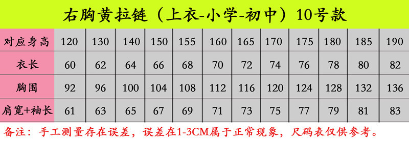 儿童校服春秋装新款小学生幼儿园园服秋季 承接校服款冲锋衣定制