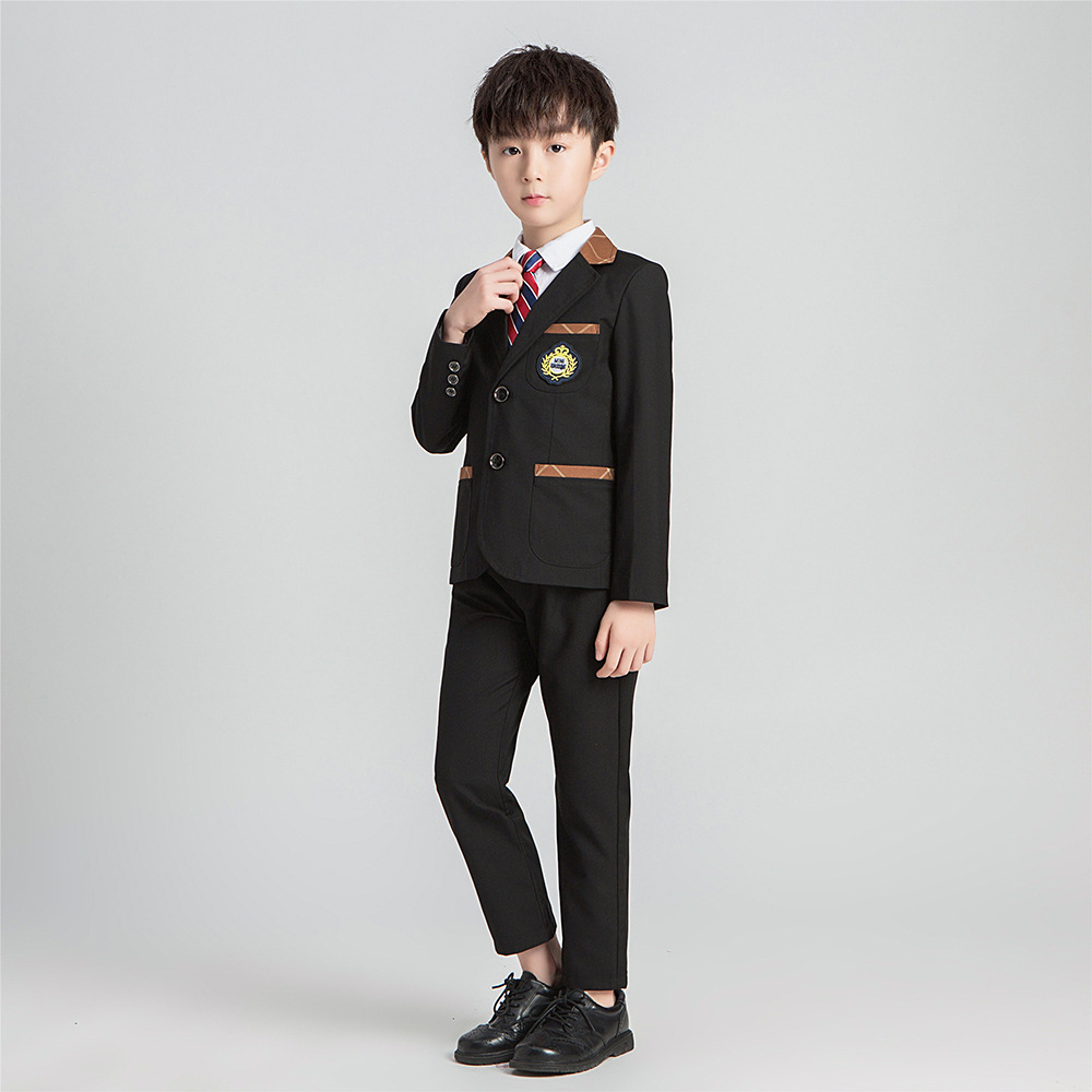 小学生秋季校服定制儿童西装英伦学院风幼儿园班服男女童西服套装