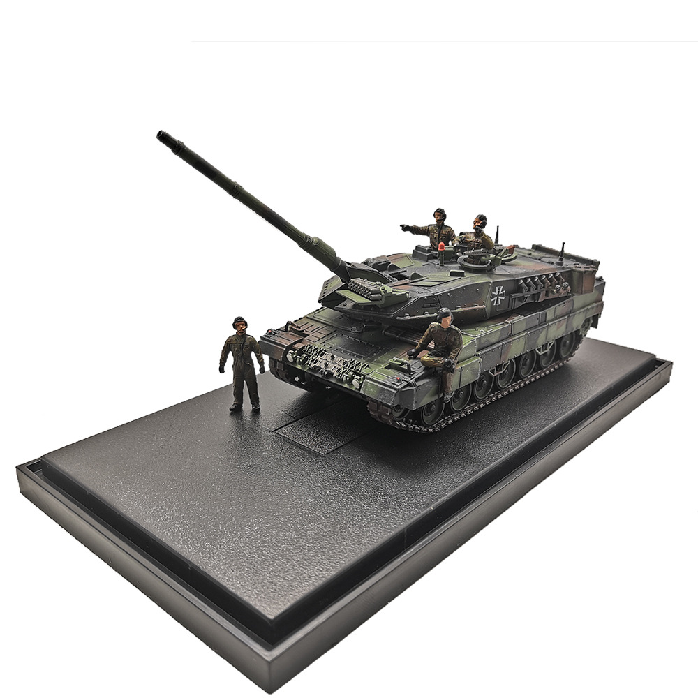 panzerkampf自主品牌豹2a7北约三色迷彩涂装不含兵人
