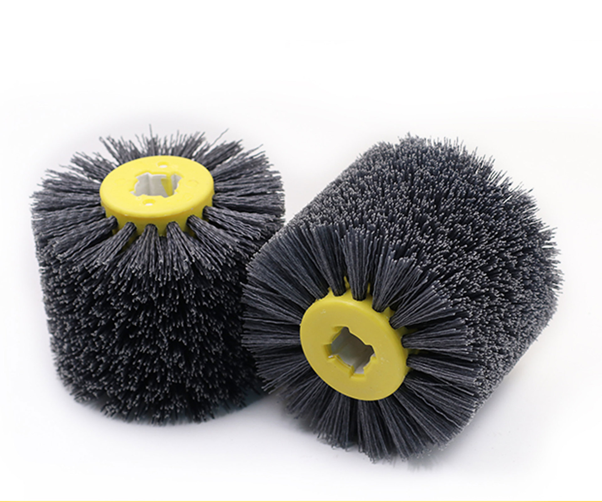 厂家批发100*120 不锈钢金属拉丝 百洁布拉丝轮 抛光轮 尼龙轮