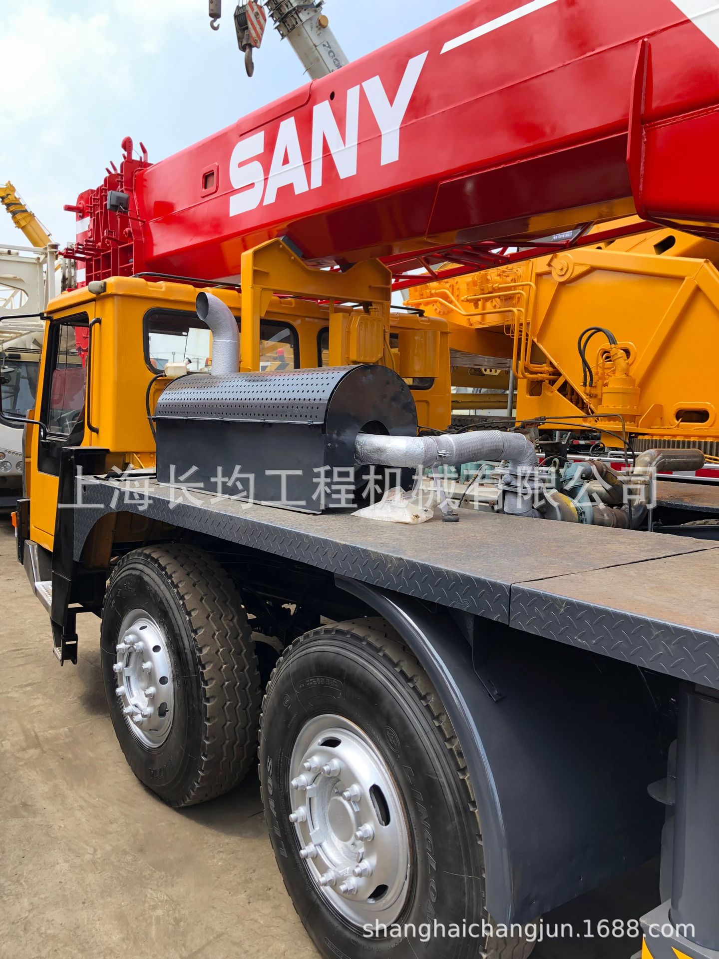 三一科技55吨汽车吊35吨徐工25吨kbk起重设备8吨6吨履带吊5吨小型