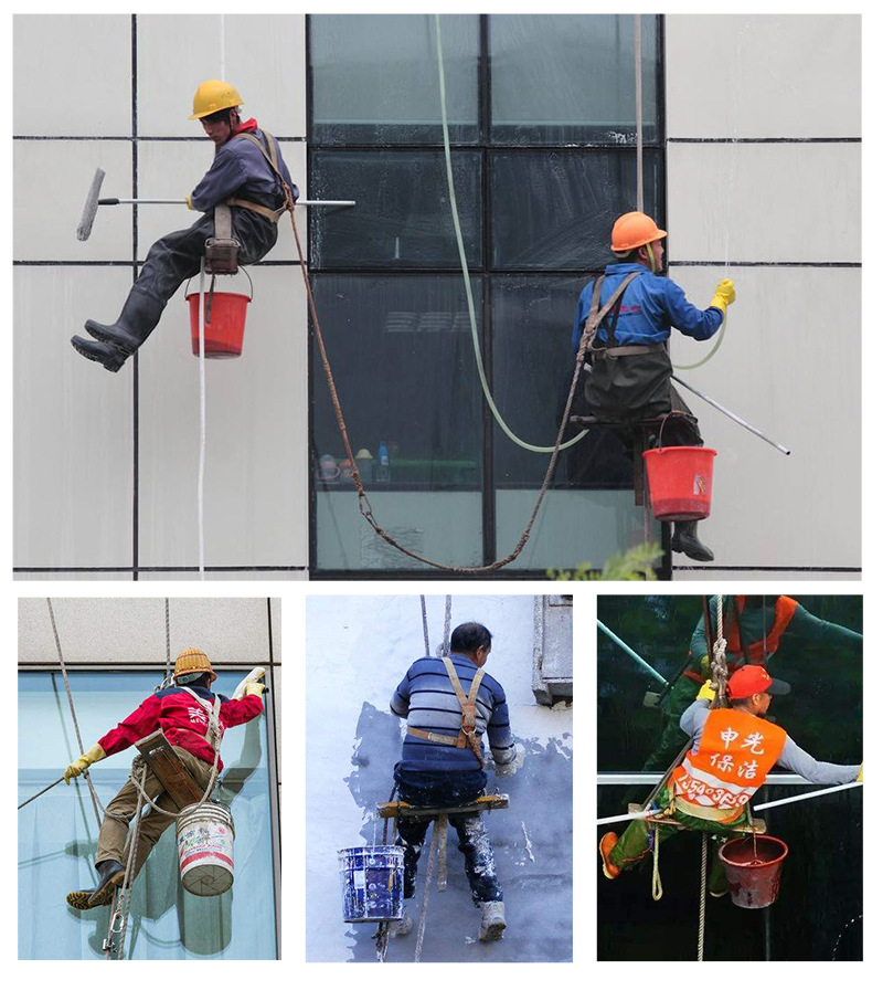 安全绳 高空作业绳外墙清洗登山绳消防作业绳 厂家现货变色锦纶绳