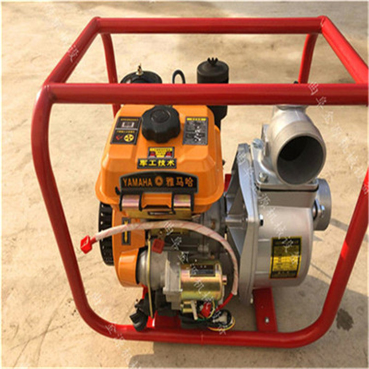 家用灌溉汽油机抽水泵 农田灌溉抽水机 汽油发电一体机水泵 康达