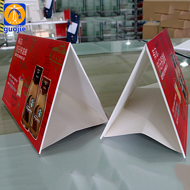 厂家制作 kt板泡沫板 三角立牌 超市台卡 高清写真画面环保打印