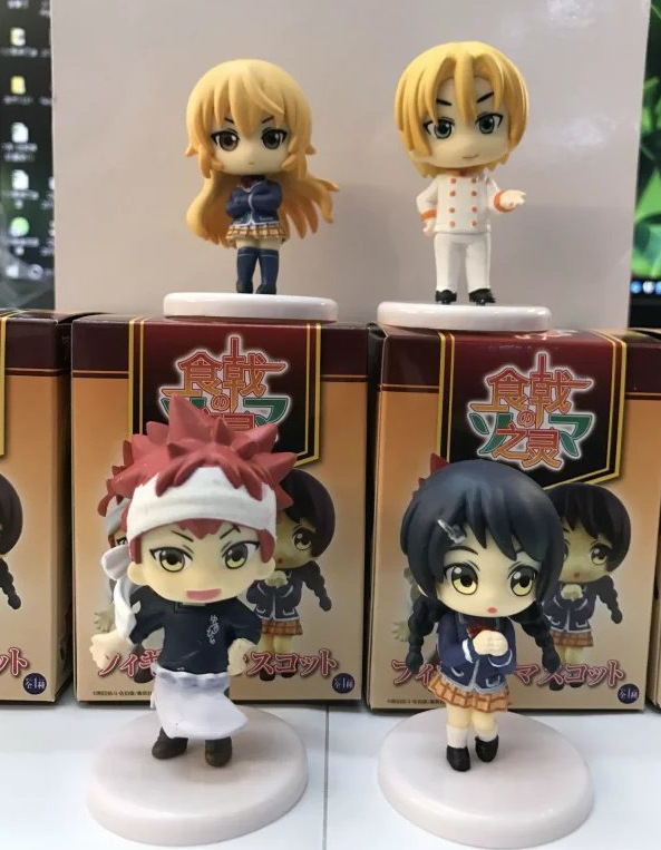 食戟之灵q版4款幸平创真 田所惠 剃切绘里奈 塔克米盒蛋