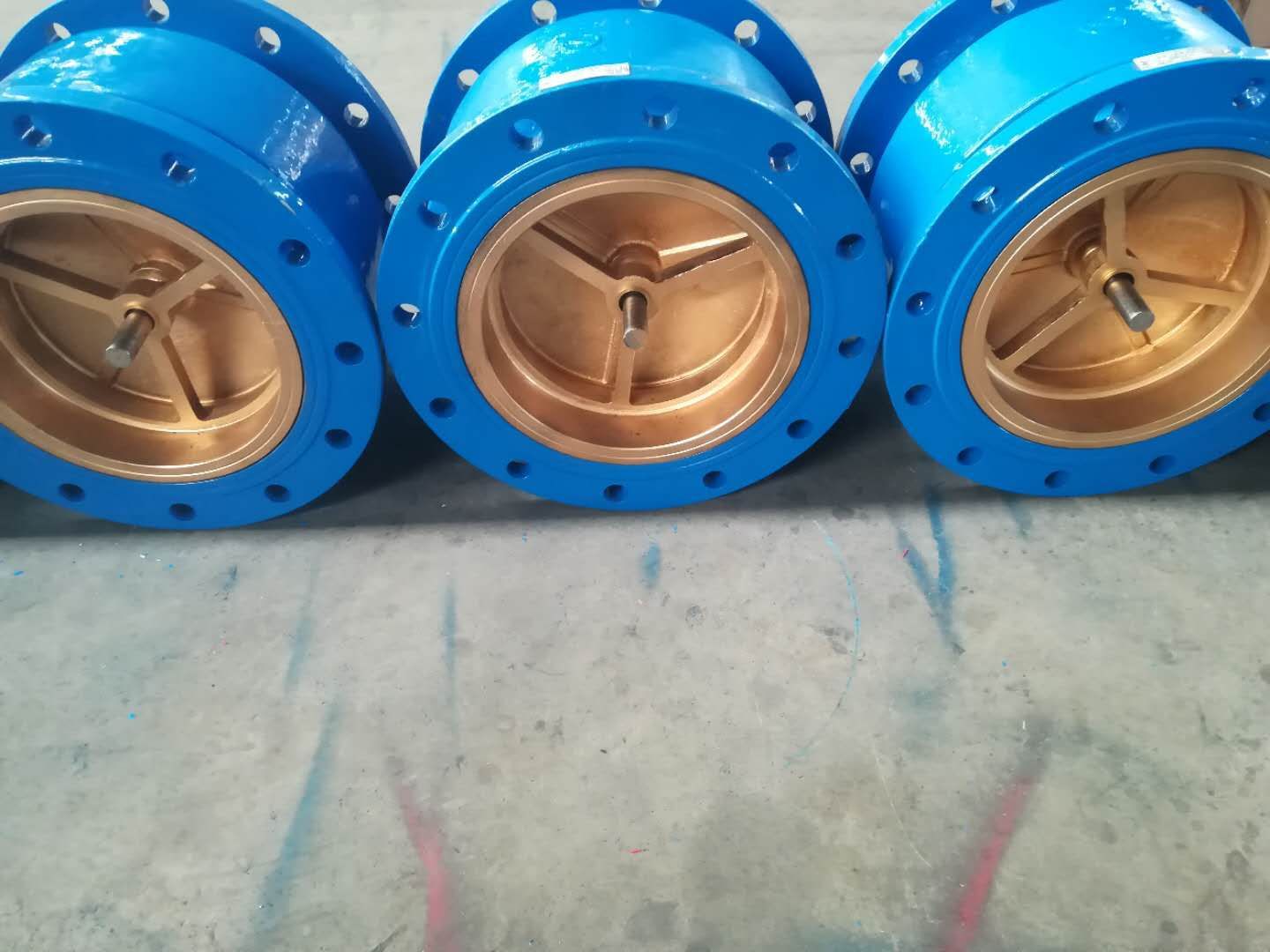 hc41x消声止回阀 法兰单向止回阀 管道立式逆止阀dn100