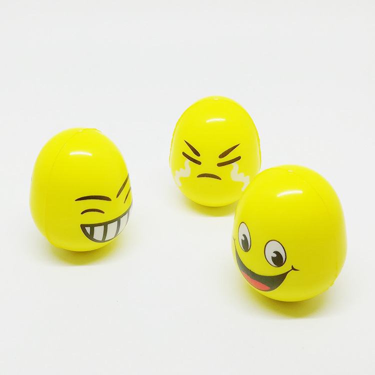 创意早教表情不倒翁玩具pu慢回弹益智摆件 emoji点头娃娃 tumbler