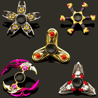 王者周边 赵云孙悟空李白诸葛亮后羿指尖陀螺 手指陀螺多款可选