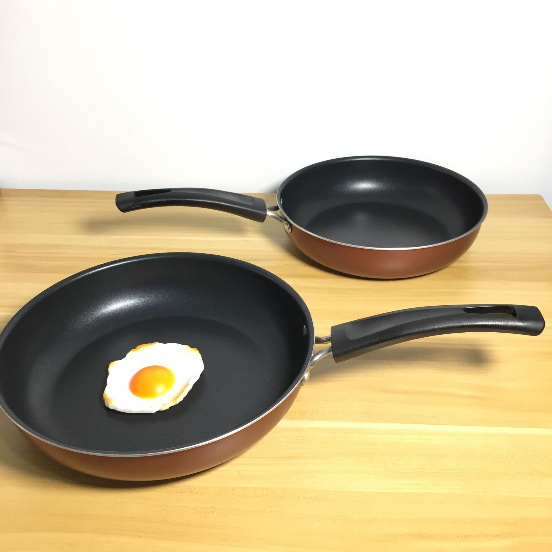 铝合金不沾锅 平底锅煎锅牛排煎饼锅 煎盘明火电磁炉用 炒锅出口