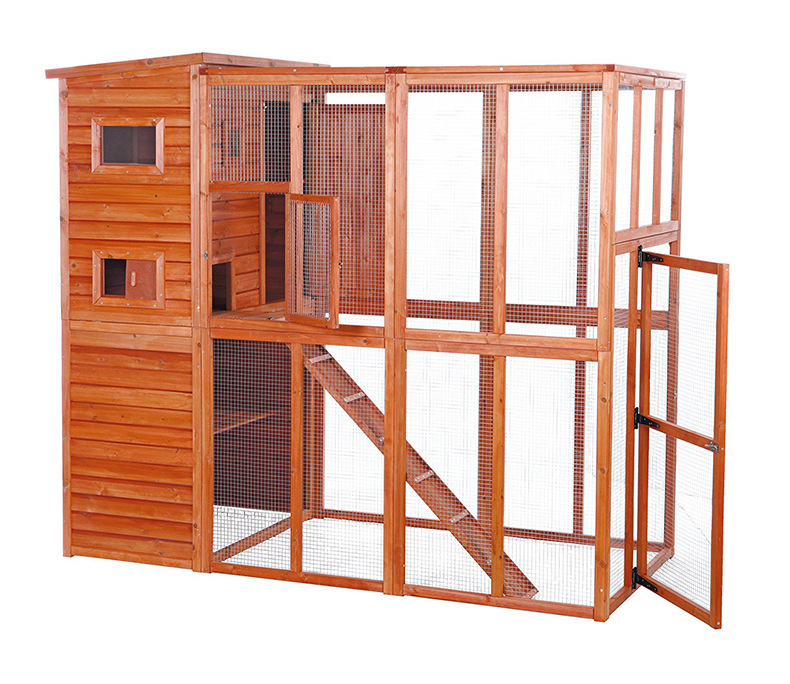 齐久鸡笼鸡舍鸡窝鸡屋木质家用围栏木展示鹦鹉笼狗笼鸭笼鸽子笼大