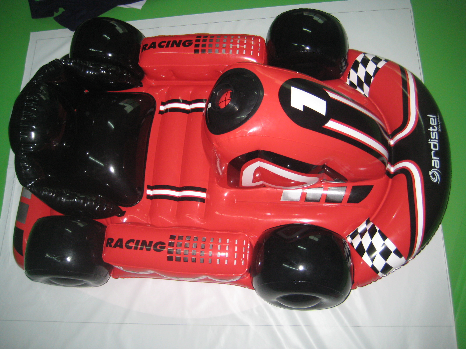 厂家 供应 定制pvc充气东风风神车仿真车模 充气车子 汽车模型