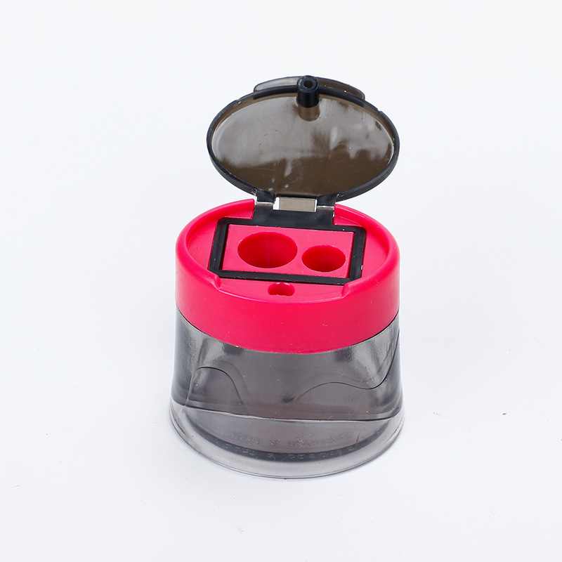 Factory Direct Sales Stationery Creative Pencil Sharpener Pencil Shapper Wholesale round Portable Small Pencil Sharpener Pencil Sharpener