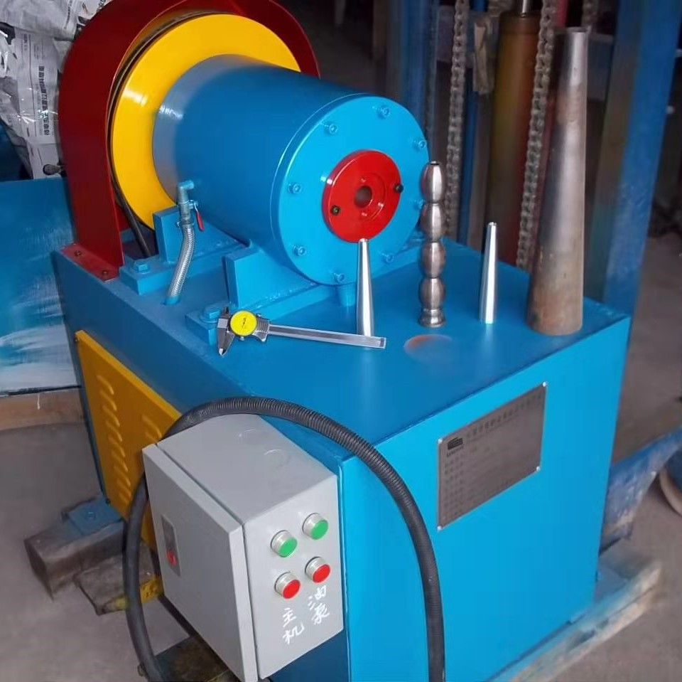 现货供应铁艺小锥管缩管机全自动金属圆管管端缩径机