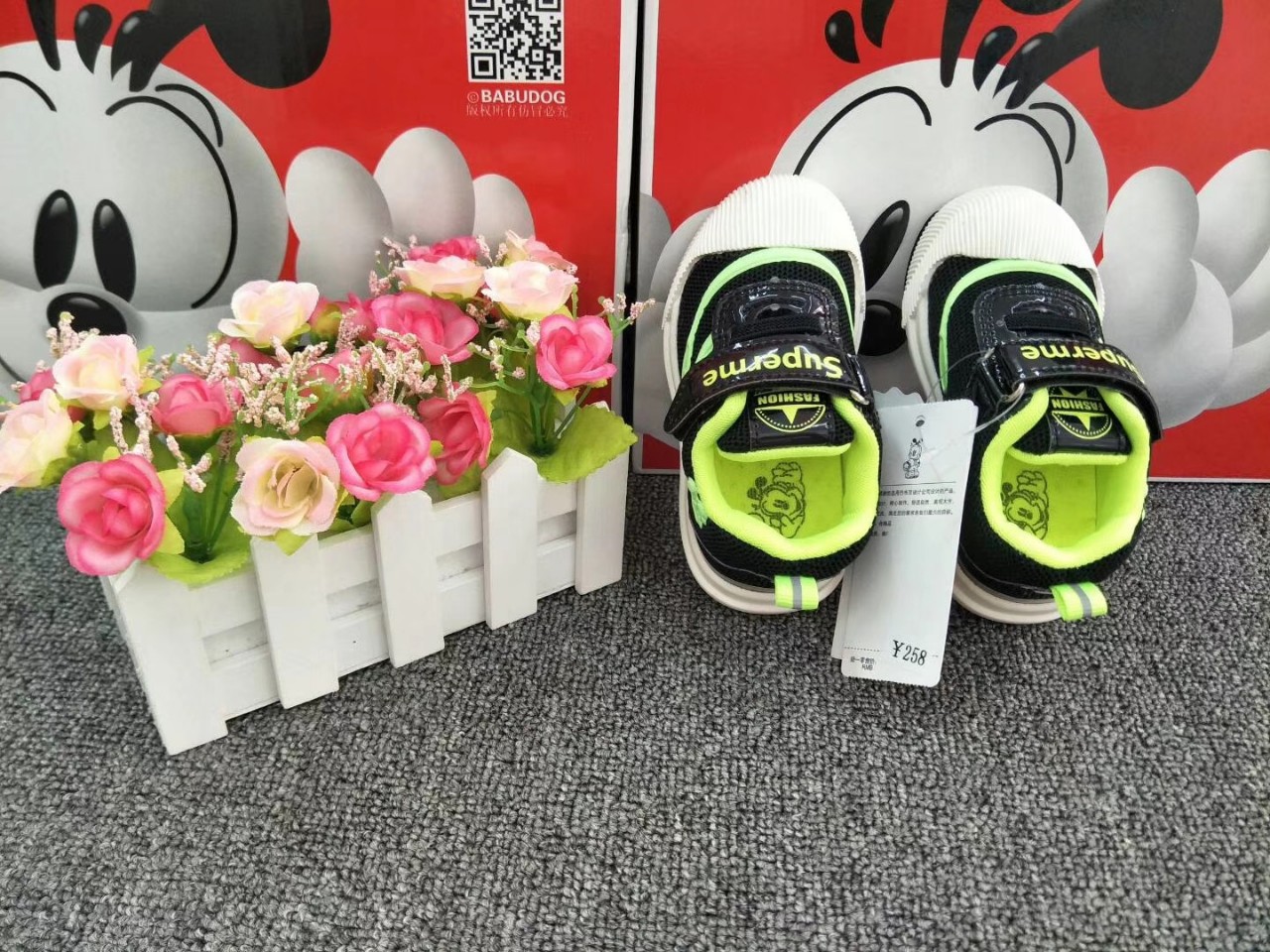 泉州巴布豆公司babudog品牌宝宝鞋 帆布鞋 机能