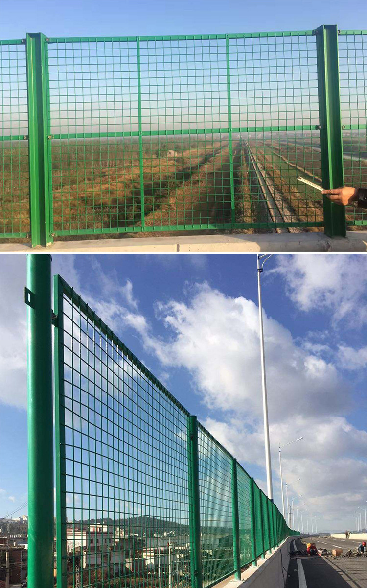 定做钢板网护栏网防护网 高速公路防眩网 防抛网 防护网框架护栏