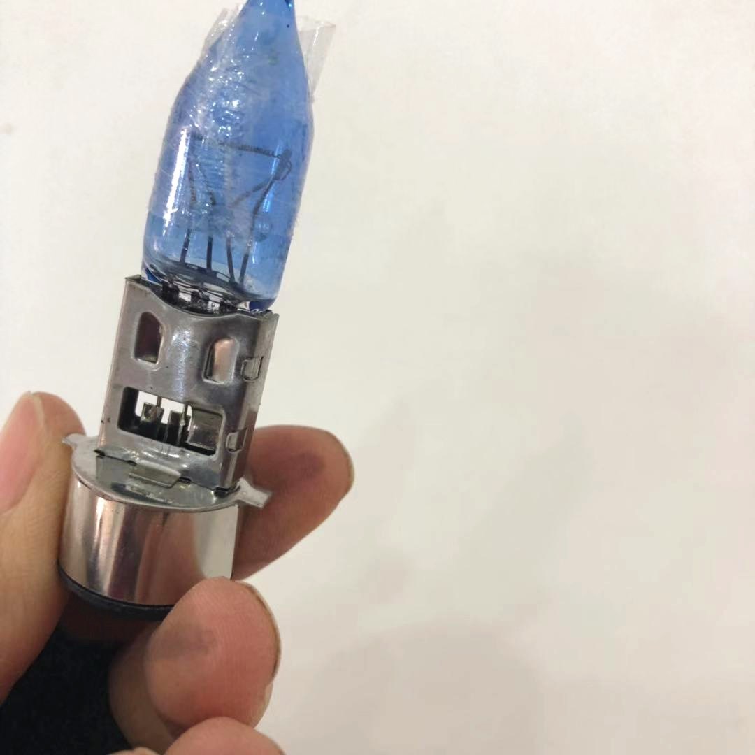 供应电动三轮车大灯灯泡子弹头双爪灯泡12v56v70v灯泡