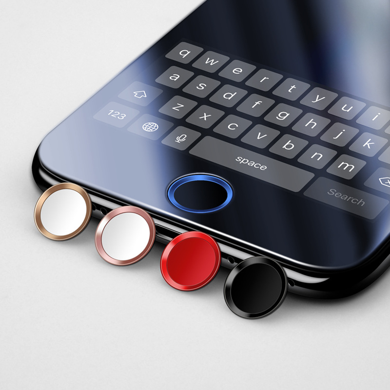 苹果指纹适用于按键贴纸home键iphone7/7p8/8p指纹识别手机按键贴