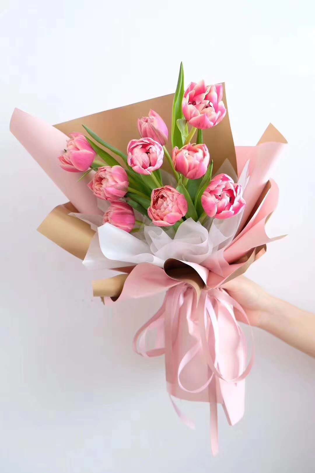 新款鎏金欧雅纸 双色包花纸 防水纸 花束包装纸 花艺资材工厂直销