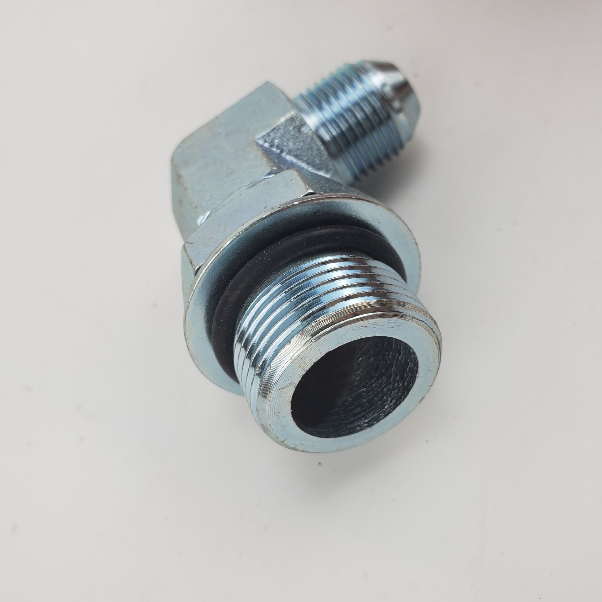 支持定做@可调直角卡套液压接头@液压过渡三通接头@量大从优