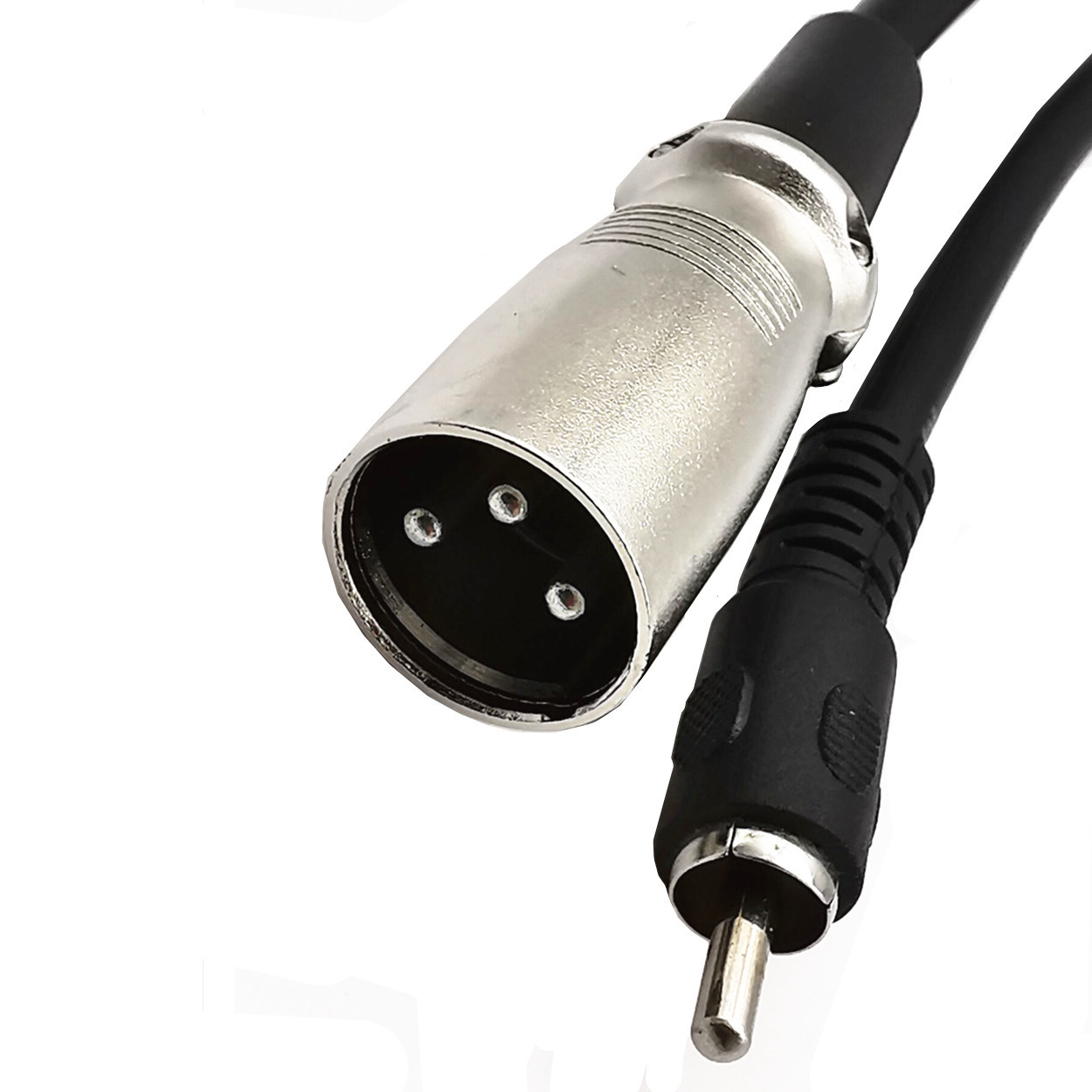 xlr音箱线rca公转xlr公 莲花头转卡侬头莲花转卡农线平衡线