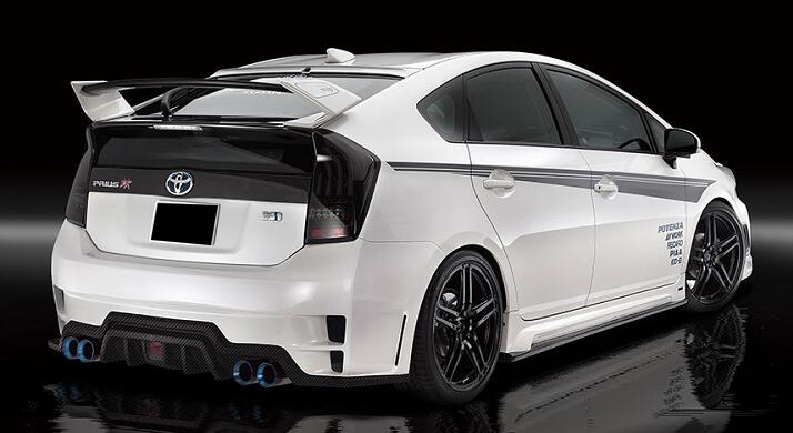 适用于丰田普锐斯prius zvw30 rr-gt tmk款树脂改装定风翼 gt尾翼