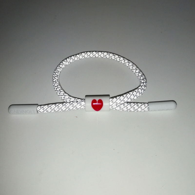 新款lionking小狮子手链抖音同款潮流全息小狮子反光鞋带情侣一对