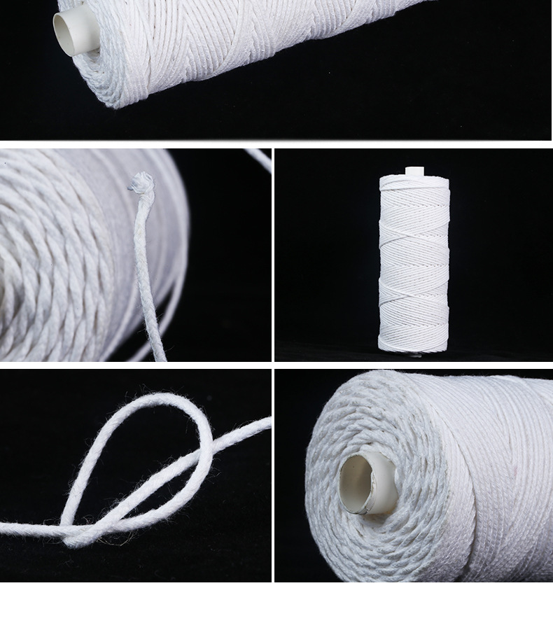 无烟环保蜡烛芯 香薰蜡烛纯棉绳手工diy蜡烛纸芯32股 蜡烛棉芯线