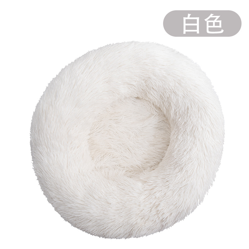 Doghouse Cathouse Plush round Pet Bed Dog Bed Winter Dog Mat Pet Bed Pet Supplies Wholesale