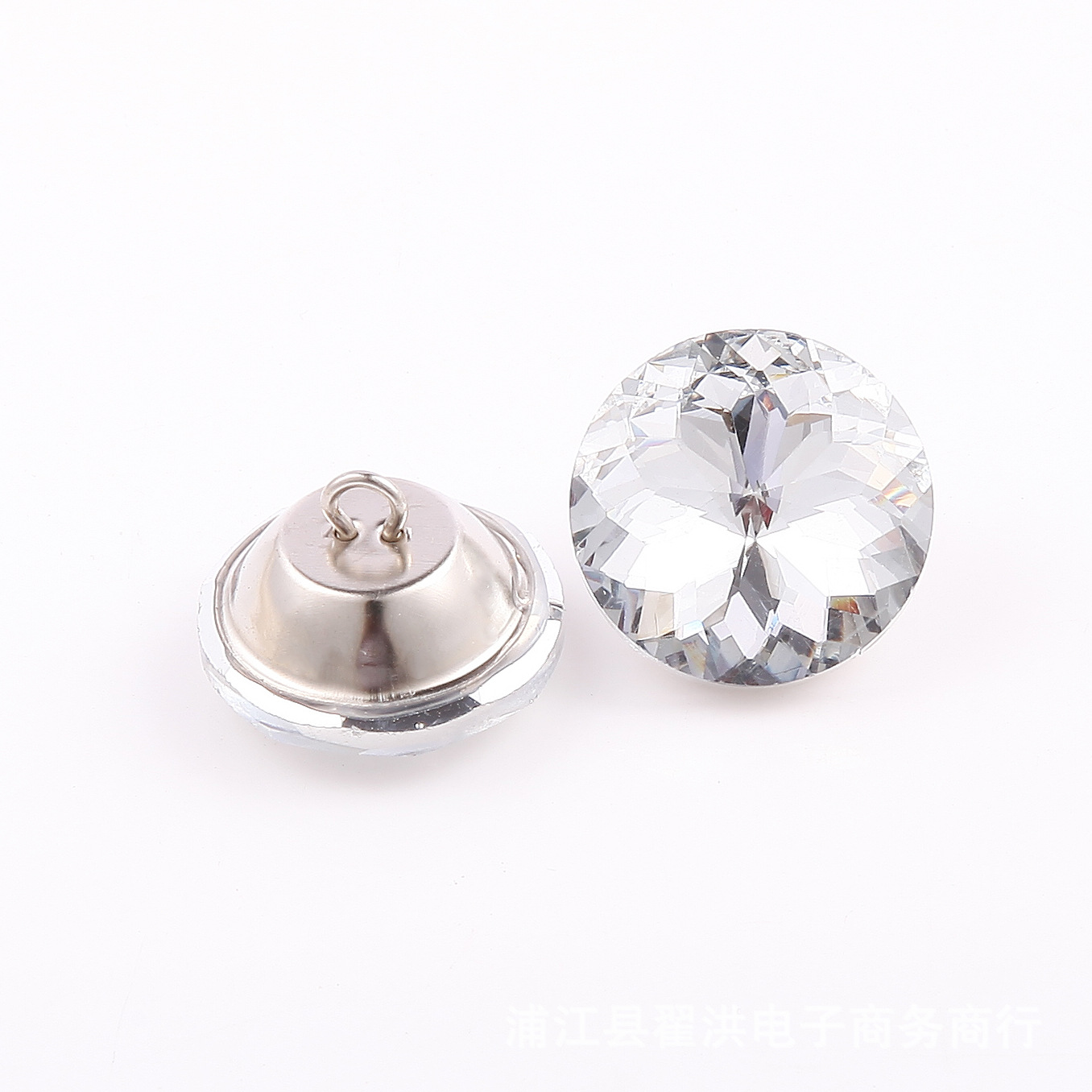 厂家直销软包拉扣 背景墙席梦思床水晶拉扣服饰纽扣 水晶钉扣扣子