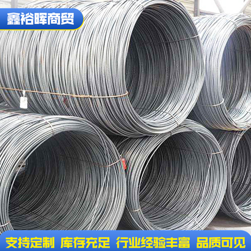 工地用盘螺现货批发  建筑钢筋调直螺纹钢盘螺 过磅结算